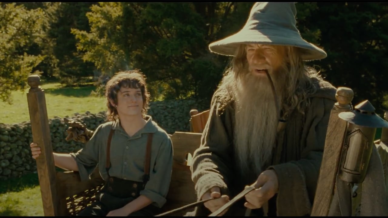 Lord of the Rings made extensive use of the forced perspective technique, both practically and with CGI assistance.