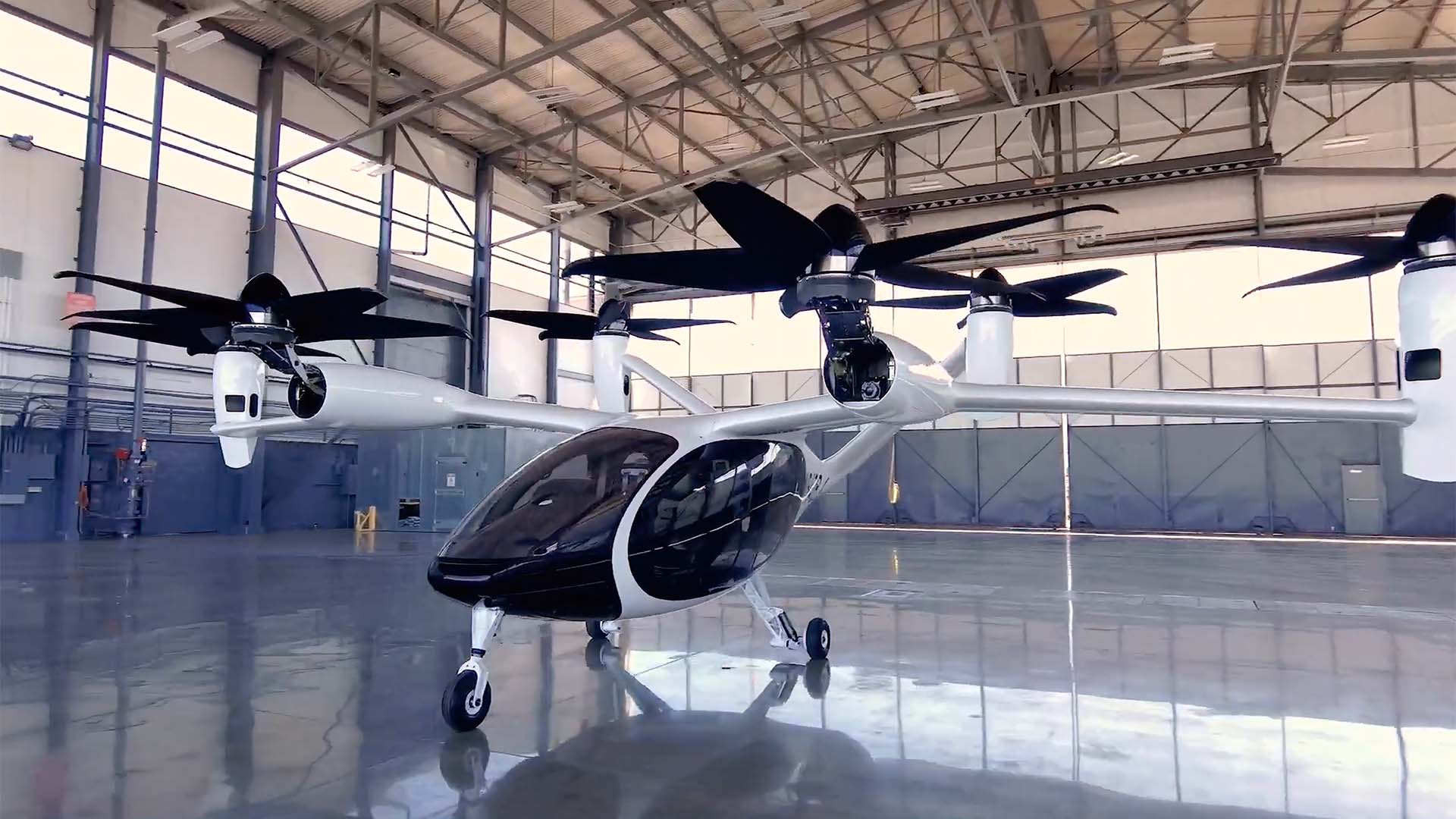 Joby Aviation's prototype eVTOL aircraft.