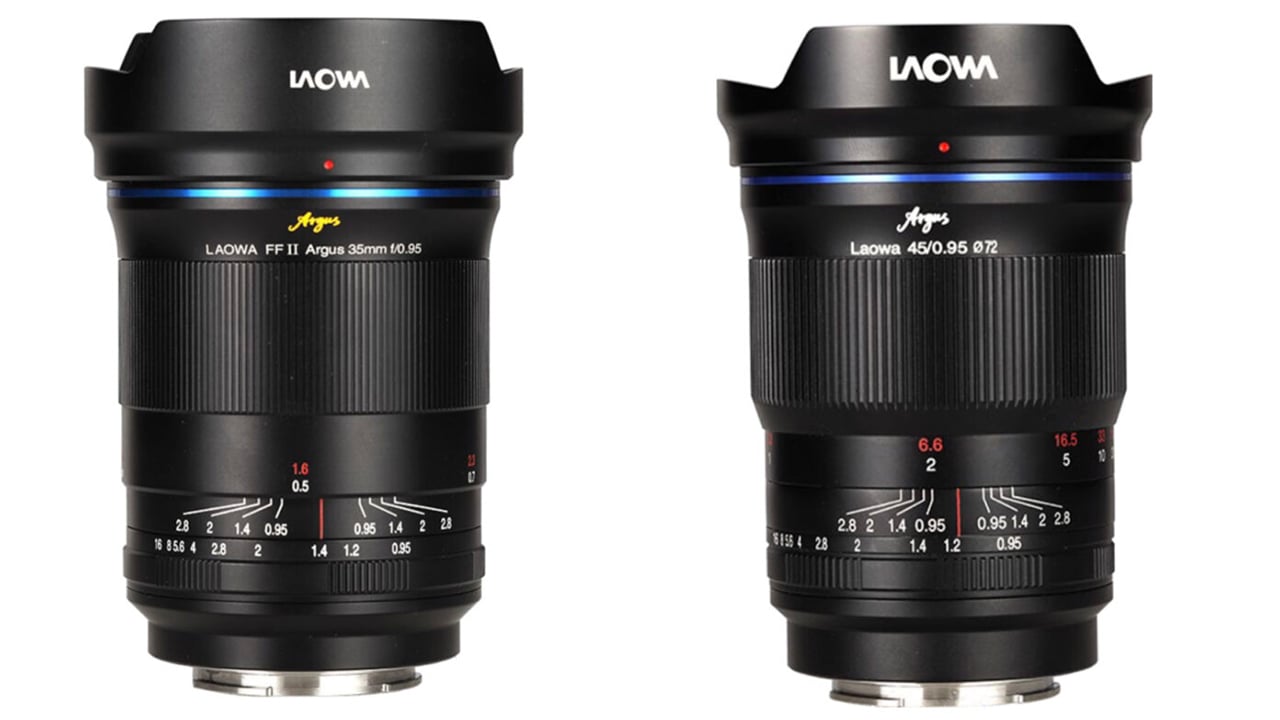 Venus Optics Laowa Argus fast primes. Image: Venus Optics.