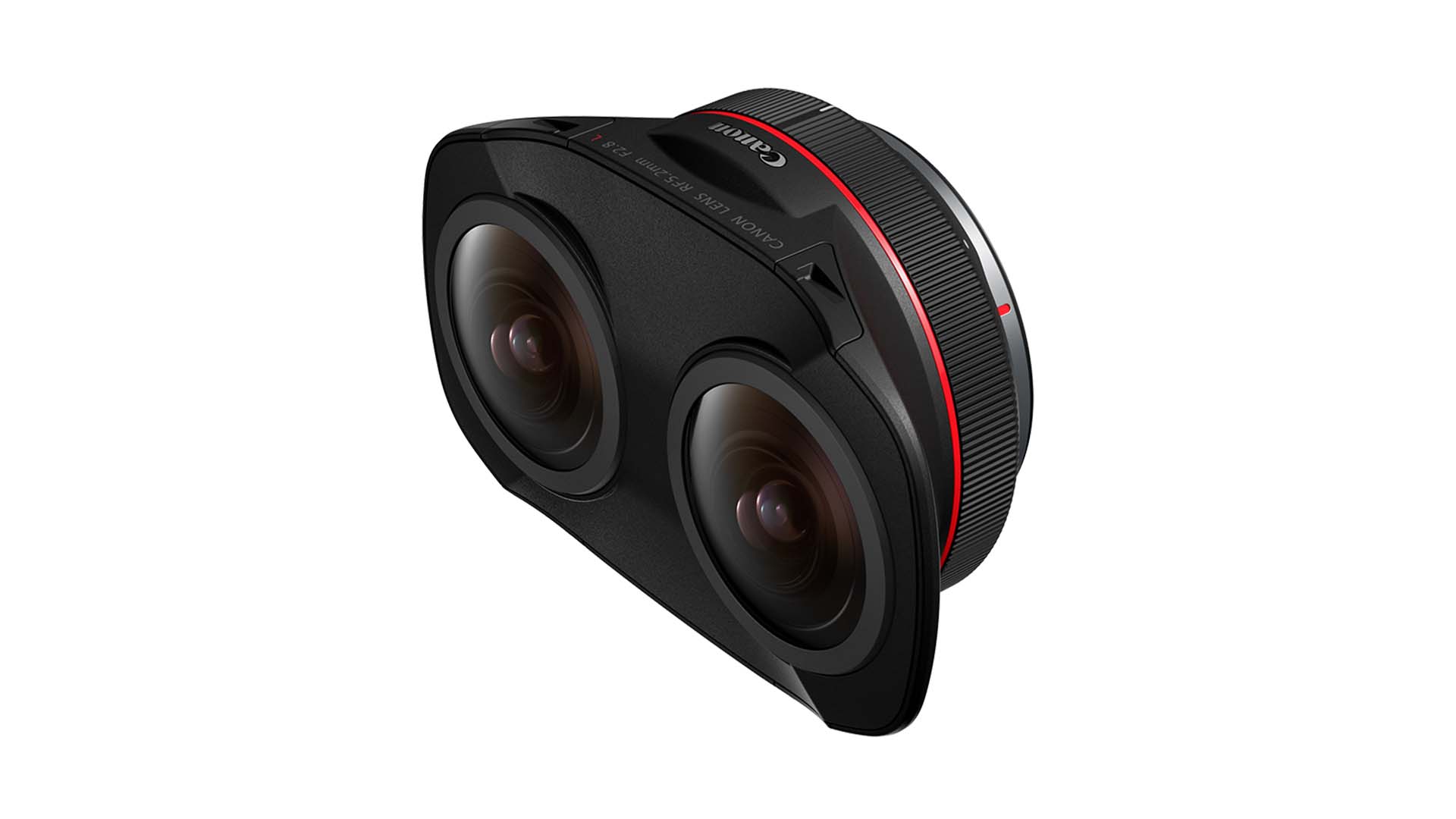 Canon RF 5.2mm F2.8L Dual Fisheye lens.